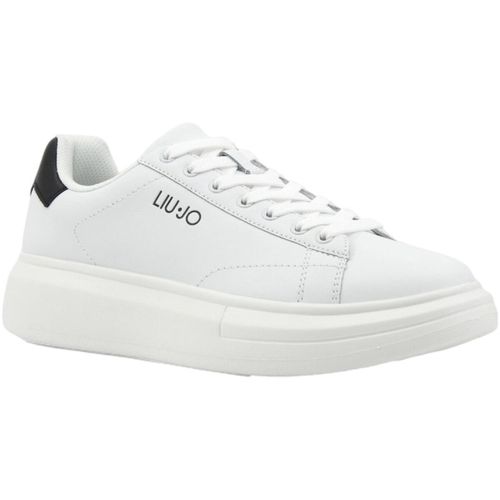 Sneakers BIG 01-SNEAKER Uomo Stringate White/Black - Liu jo - Modalova