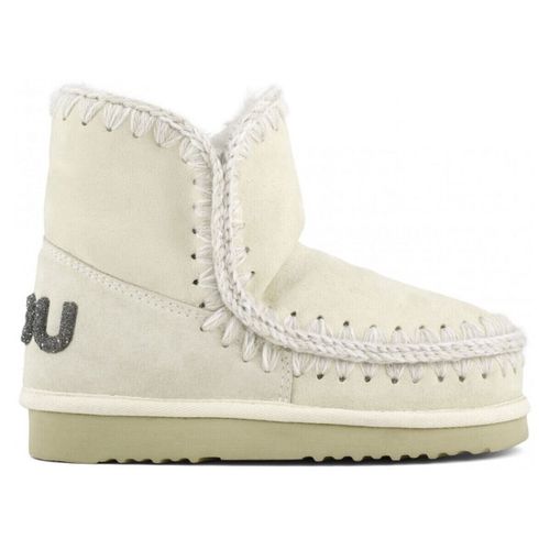 Sneakers Eskimo 18 Glitter Logo Vaniglia - Mou - Modalova