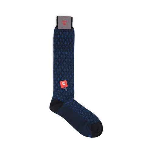 Calzini alti Calza Lunga Uomo Jacquard Cerchietti - Red Sox - Modalova