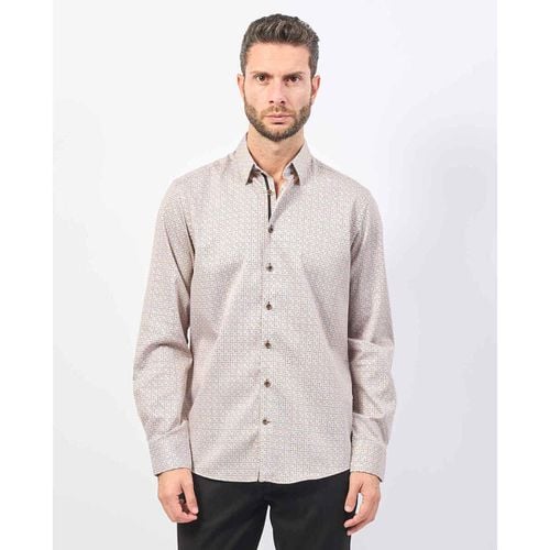 Camicia a maniche lunghe Camicia uomo microfantasia a pallini - Bugatti - Modalova