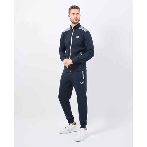 Tuta Tuta uomo con logo e fullzip - Emporio Armani EA7 - Modalova