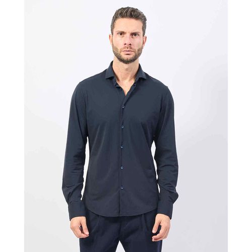 Camicia a maniche lunghe Camicia uomo tinta unita - Yes Zee - Modalova