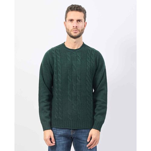 Maglione Maglione uomo Settemezzo con fantasia intrecciata - Sette/Mezzo - Modalova