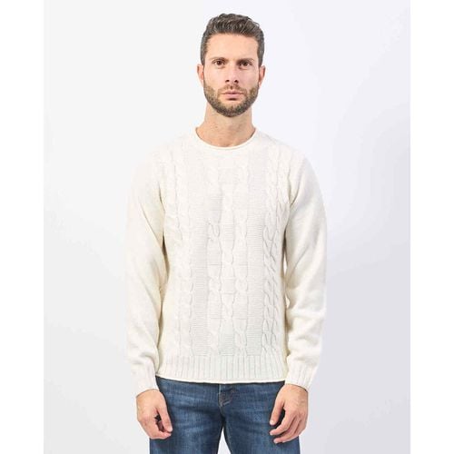 Maglione Maglione uomo Settemezzo con fantasia intrecciata - Sette/Mezzo - Modalova