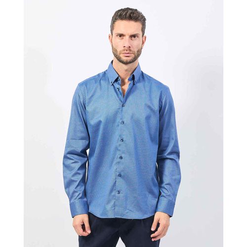 Camicia a maniche lunghe Camicia uomo effetto lucido - Bugatti - Modalova