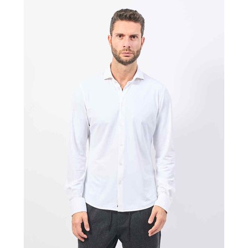 Camicia a maniche lunghe Camicia uomo tinta unita - Yes Zee - Modalova