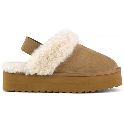 Sandali - Platform slipper cammello YWPLA07-TAN - Colors of California - Modalova