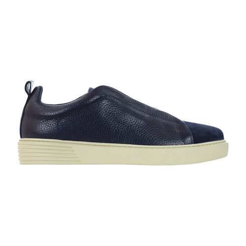 Scarpe Slip on in pelle e camoscio - Marechiaro - Modalova