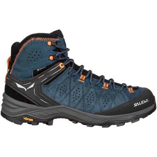 Scarpe da trekking MS ALP TRAINER 2 MID GTX 5322 DARK DENIM FLUO ORANGE - Salewa - Modalova