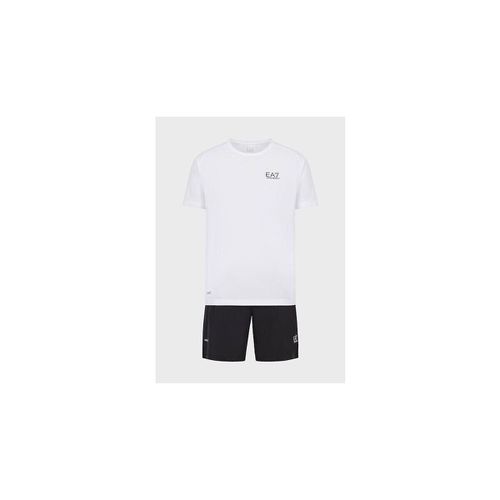 T-shirt & Polo 8NPV03 PNDDZ-21BA WHITE/BLACK - Emporio Armani EA7 - Modalova