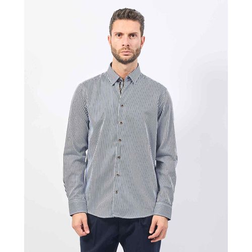 Camicia a maniche lunghe Camicia uomo a righe strette - Bugatti - Modalova