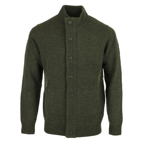 Gilet / Cardigan Patch Zip Through Knitted Jumper - Barbour - Modalova