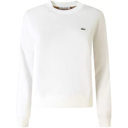 Maglione Maglione panna per donna - Lacoste - Modalova