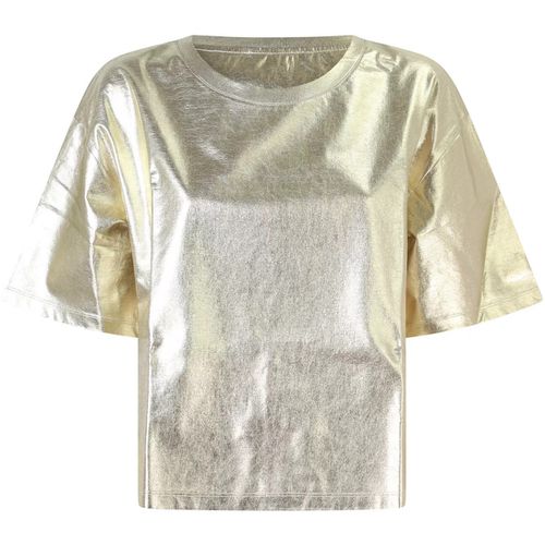 T-shirt EAX T-shirt oro per donna - EAX - Modalova