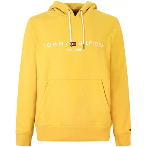 Felpa Felpa gialla con logo per uomo - Tommy hilfiger - Modalova