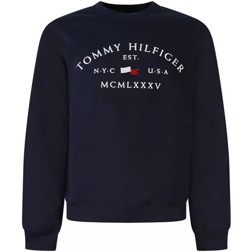 Felpa Felpa con logo per uomo - Tommy hilfiger - Modalova