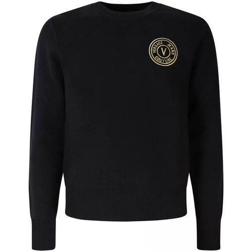 Maglione Maglione con logo laterale per uomo - Versace Jeans Couture - Modalova