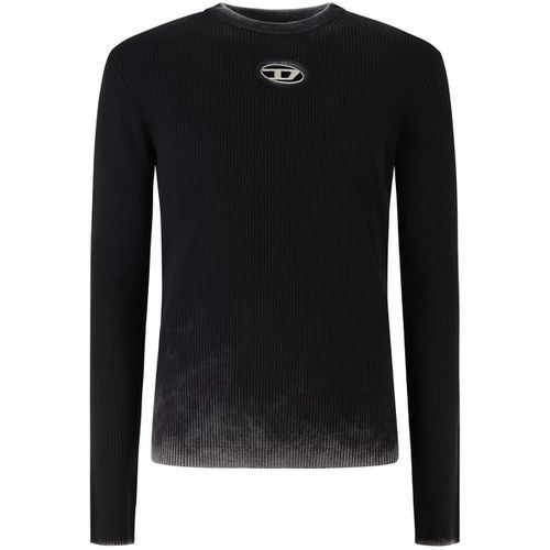 Maglione Maglione con logo argento per uomo - Diesel - Modalova