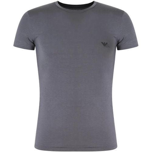 T-shirt 2Pack T-shirt /grigio con mini logo per uomo - Emporio armani - Modalova