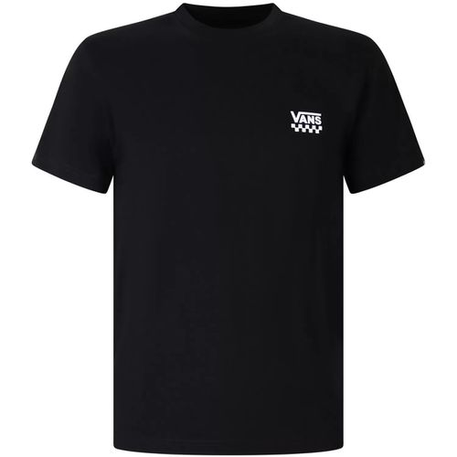 T-shirt T-shirt nera con mini logo per uomo - Vans - Modalova