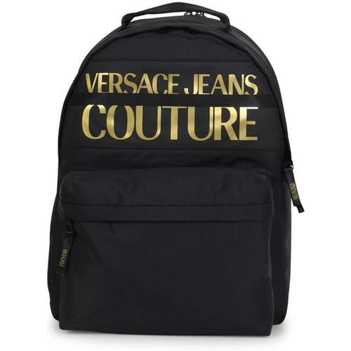 Zaini Zaino con logo oro per uomo - Versace Jeans Couture - Modalova