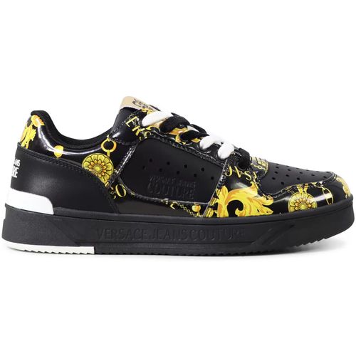 Sneakers Sneakers nere con fantasia per uomo - Versace Jeans Couture - Modalova