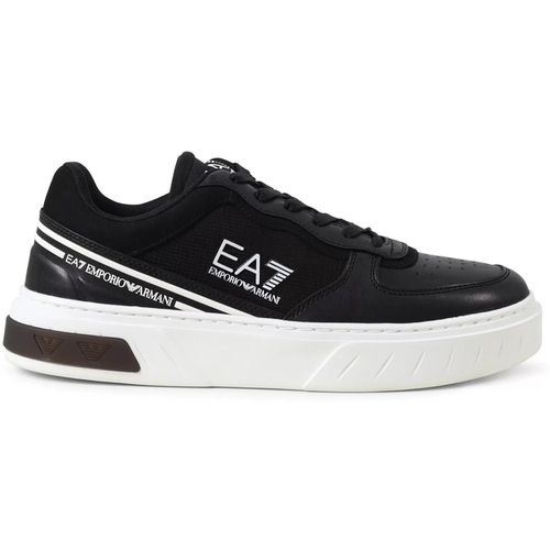 Sneakers Sneakers nere con mini logo per uomo - Emporio Armani EA7 - Modalova