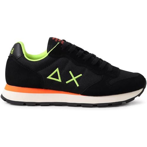 Sneakers Sneakers nere con riporti fluo per uomo - Sun68 - Modalova