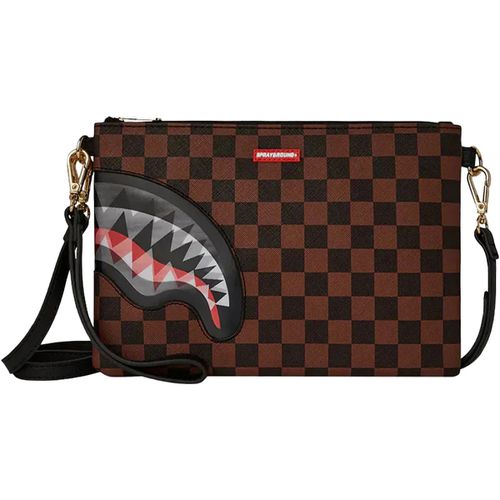 Borsa Shopping pochette 910B6524NSZ SIP LENTICULAR CHOMP CROSS CLUTCH STRSAP - Sprayground - Modalova