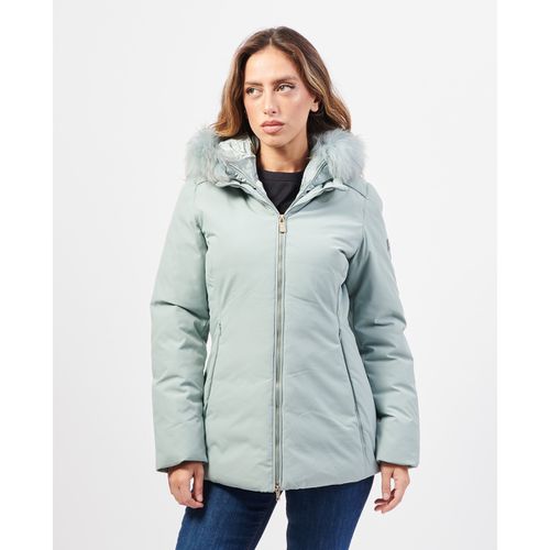 Mantella Cappotto donna in softshell con cappuccio - Yes Zee - Modalova