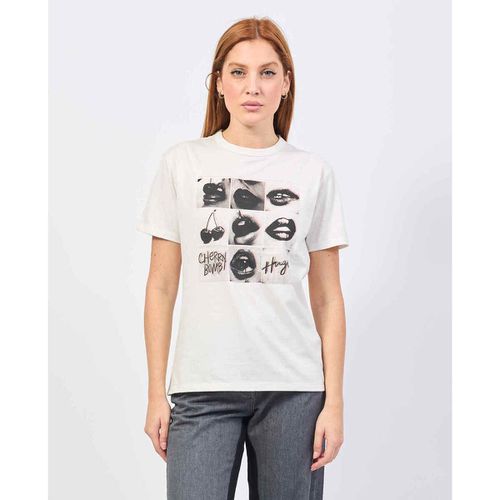 T-shirt & Polo T-shirt donna in girocollo con stampa - Boss - Modalova