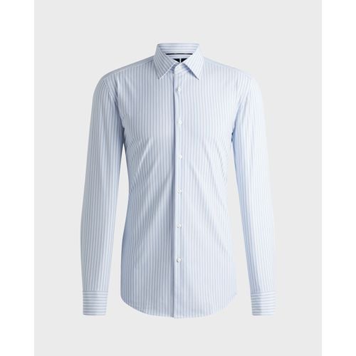 Camicia a maniche lunghe Camicia slim fit in tessuto elasticizzato - Boss - Modalova