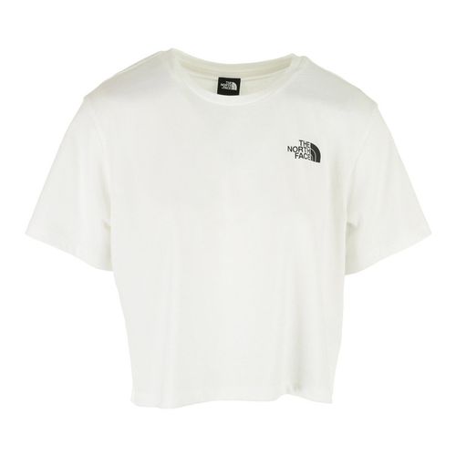 T-shirt W Simple Dome Cropped Slim Tee - The north face - Modalova