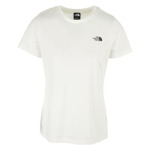 T-shirt W S/S Simple Dome Slim Tee - The north face - Modalova