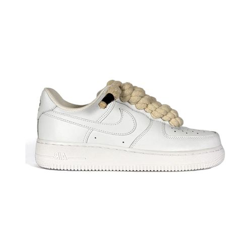 Sneakers basse - Air Force 1 '07 Bianche Lacci Corda Donna - Nike - Modalova