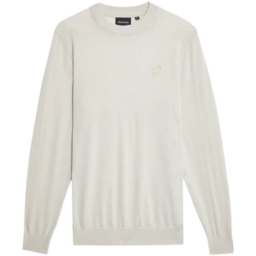 T-shirts a maniche lunghe TONAL EAGLE MERINO CREW NECK JUMPER - Lyle & Scott - Modalova