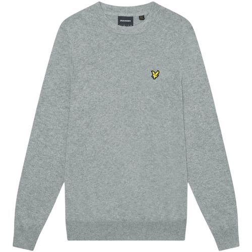 T-shirts a maniche lunghe COTTON MERINO CREW NECK JUMPER - Lyle & Scott - Modalova