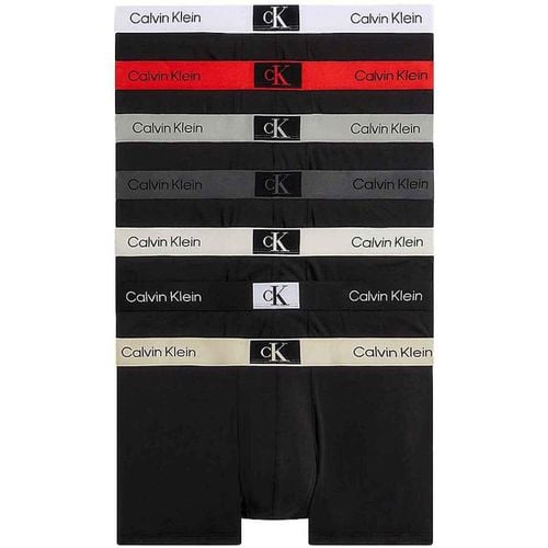 Boxer Cotton Stretch 7 Pack Trunks Black - Calvin Klein Jeans - Modalova