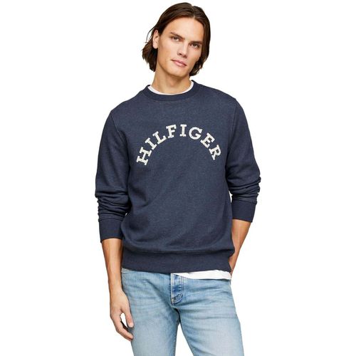 Felpa Hilfiger Arched Htr - Tommy hilfiger - Modalova