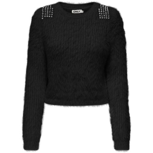 Maglione ONLSURI LS BLING CROP O-NECK PRM KNT - Only - Modalova