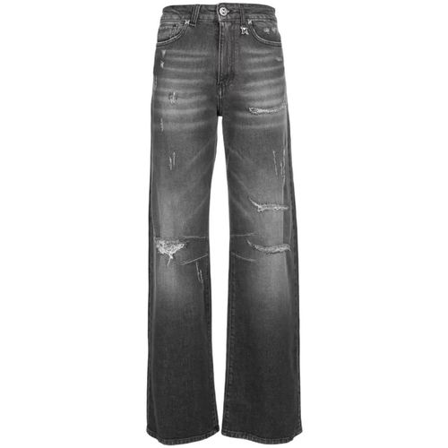 Jeans jeans largo vintage nero - John Richmond - Modalova