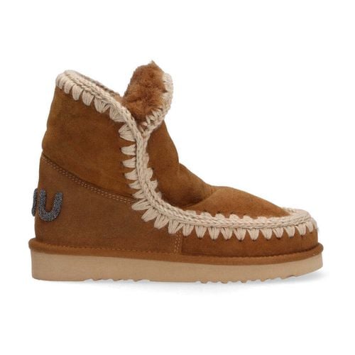 Stivali Boot Eskimo 18 classic logo glitter cognac - Mou - Modalova