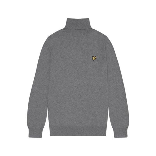 Maglione KN2103V COTTON MERINO-T28. MID GREY MARL - Lyle & Scott - Modalova