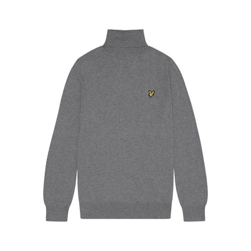 Maglione KN2103V COTTON MERINO-T28. MID GREY MARL - Lyle & Scott - Modalova