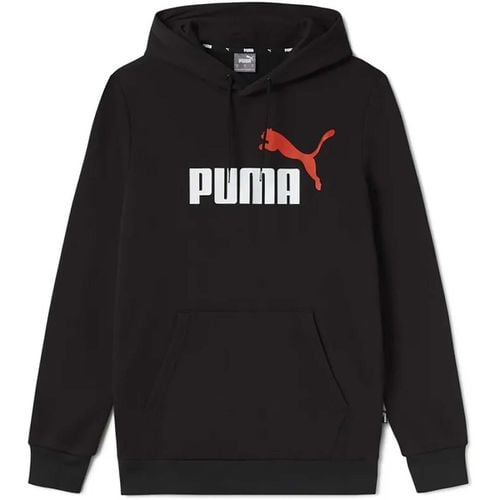 Felpa Ess+ 2 Col Big Logo Hoodie Fl - Puma - Modalova