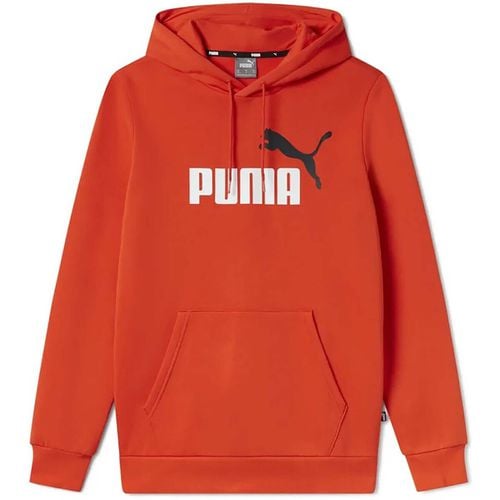 Felpa Ess+ 2 Col Big Logo Hoodie Fl - Puma - Modalova