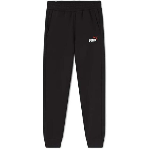 Pantaloni Ess+ 2 Col Logo Pants Fl Cl - Puma - Modalova