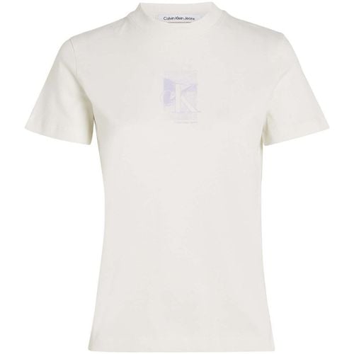 T-shirt Diffused Ck Regular - Ck Jeans - Modalova