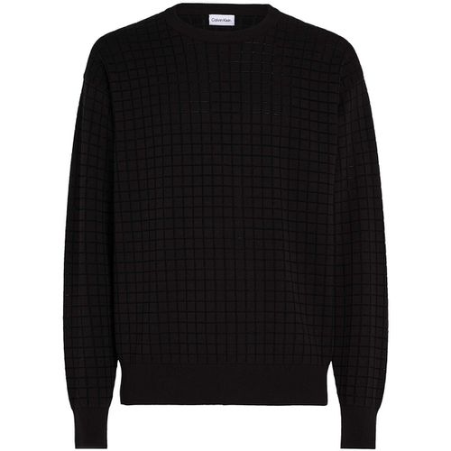 Maglione Check Pattern Sweate - Calvin Klein Jeans - Modalova