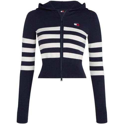 Felpa Tjw Stripe Zip Thru - Tommy Jeans - Modalova